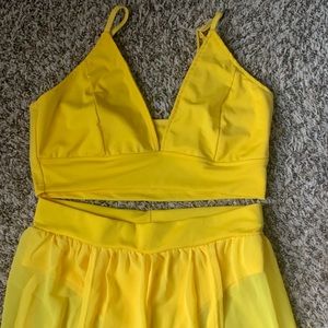 Two piece “vacation vibes” set